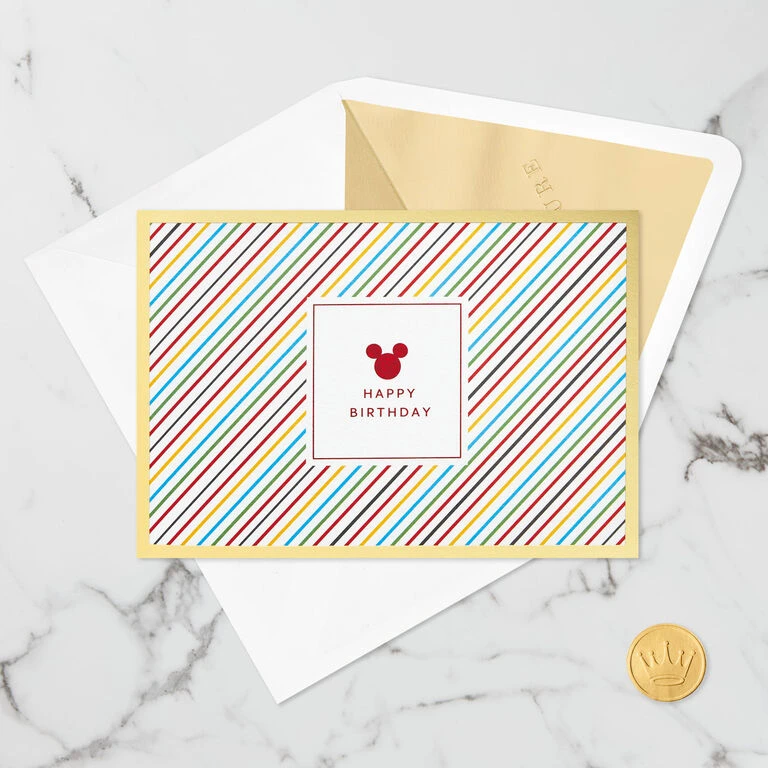 Hallmark Disney Mickey Mouse Cake 3D Pop-Up Birthday Card 4 Hallmark Disney Mickey Mouse Cake 3D Pop-Up Birthday Card - Image 4