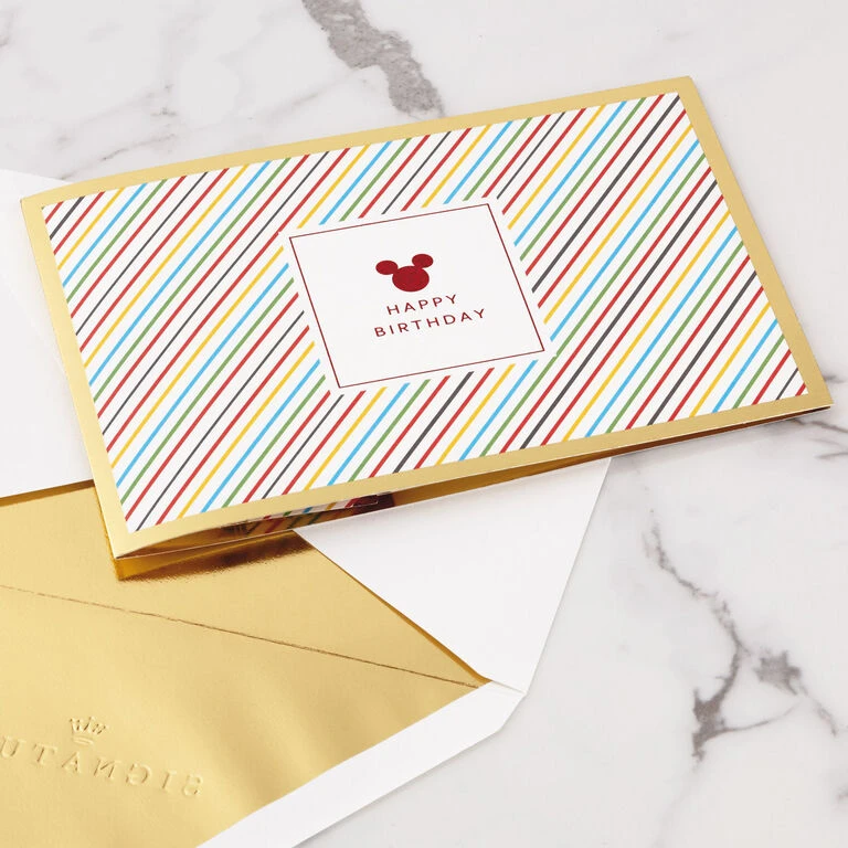 Hallmark Disney Mickey Mouse Cake 3D Pop-Up Birthday Card 5 Hallmark Disney Mickey Mouse Cake 3D Pop-Up Birthday Card - Image 5