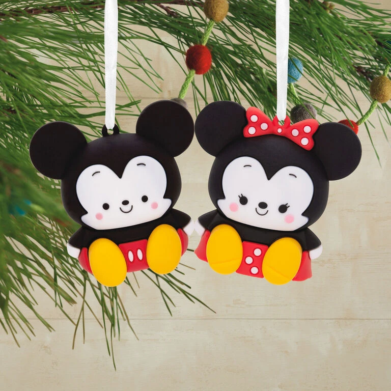 Better Together Disney Mickey And Minnie Magnetic Hallmark Ornaments, Set Of 2 2 Better Together Disney Mickey And Minnie Magnetic Hallmark Ornaments, Set Of 2 - Image 2