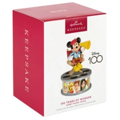 Hallmark Disney 100 Years Of Wonder Director Mickey Mouse Ornament With Light And Sound 9 Hallmark Disney 100 Years Of Wonder Director Mickey Mouse Ornament With Light And Sound -Featured Home Stores Mickey in Director Chair Keepsake Ornament 2999QXD6727 04
