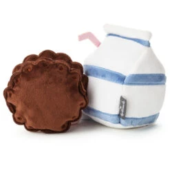 Hallmark Better Together Milk And Cookie Magnetic Plush, 6" -Featured Home Stores Milk Carton and Chocolate Cookie Magnetic Plush 1KID1642 03