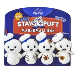 Hallmark Itty Bittys® Ghostbusters: Afterlife™ Mini Stay Puft Marshmallows Plush, Set Of 4 -Featured Home Stores Mini Stay Puft Marshmallows Ghostbusters Afterlife itty bittys 1KDD1890 03