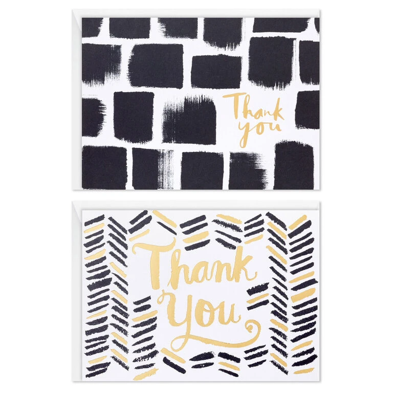 Hallmark Modern Elegance Boxed Thank-You Notes, Pack Of 50 2 Hallmark Modern Elegance Boxed Thank-You Notes, Pack Of 50 - Image 2