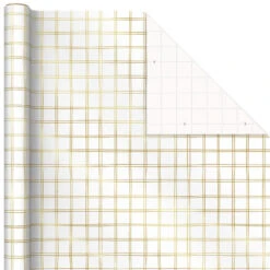 Hallmark Modern Holiday 3-Pack Wrapping Paper Assortment, 120 Sq. Ft. -Featured Home Stores Modern Holiday Wrapping Paper 5JXW1205 05