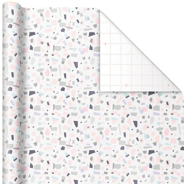 Hallmark Modern Muted 3-Pack Wrapping Paper, 55 Sq. Ft. Total 4 Hallmark Modern Muted 3-Pack Wrapping Paper, 55 Sq. Ft. Total - Image 4