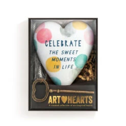 Demdaco Moments In Life Art Heart With Key Stand 7 Demdaco Moments In Life Art Heart With Key Stand -Featured Home Stores Moments in Life Heart Sculpture With Key 1003480379 04