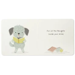 Hallmark MopTops Shaggy Dog Stuffed Animal With You Make Me Proud Board Book -Featured Home Stores MopTops Dog Plush Stuffed Animal Board Book 1KID1532 06