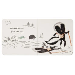 Hallmark MopTops Skunk Stuffed Animal With You Are Unique Board Book -Featured Home Stores MopTops Plush Skunk Stuffed Animal and Board Book 1KID2082 06