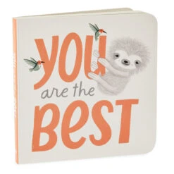 Hallmark MopTops Sloth Stuffed Animal With You Are The Best Board Book -Featured Home Stores MopTops Plush Sloth Stuffed Animal and Board Book 1KID2083 04