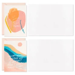 Hallmark Morgan Harper Nichols Booklet Of Assorted Blank Note Cards, Pack Of 12 -Featured Home Stores Morgan Harper Nichols Blank Note Cards in Booklet 3SOM1192 08