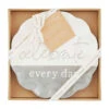 Mud Pie Celebrate Every Day Plate, 11.5"
