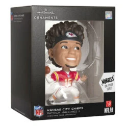 NFL Kansas City Chiefs Patrick Mahomes II Bouncing Buddy Hallmark Ornament -Featured Home Stores NFL Kansas City Chiefs Patrick Mahomes II Bouncing Buddy Christmas Ornament 1OSL1562 04