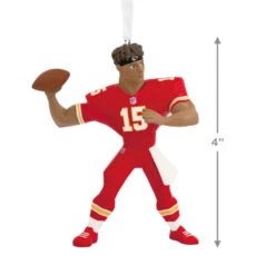 NFL Kansas City Chiefs Patrick Mahomes II Hallmark Ornament -Featured Home Stores NFL Kansas City Chiefs Patrick Mahomes II Christmas Ornament 1OSL1547 03
