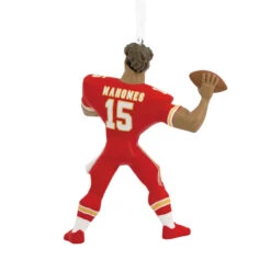 NFL Kansas City Chiefs Patrick Mahomes II Hallmark Ornament -Featured Home Stores NFL Kansas City Chiefs Patrick Mahomes II Christmas Ornament 1OSL1547 05