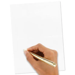 Hallmark Bulk Navy And Gold Assorted Blank Thank-You Notes, Box Of 120 -Featured Home Stores Navy and Gold Assorted Blank ThankYou Notes Bulk Pack 5STZ1064 05