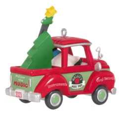 Hallmark Holiday Parade Nello's Music Shop Truck 2023 Ornament 11 Hallmark Holiday Parade Nello's Music Shop Truck 2023 Ornament -Featured Home Stores Nellos Music Shop Truck Keepsake Ornament 1799QXR8079 06