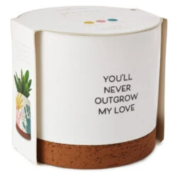 Hallmark Never Outgrow My Love Planter Handprint Kit 5 Hallmark Never Outgrow My Love Planter Handprint Kit -Featured Home Stores Never Outgrow My Love Planter With Paints 1BBY4851 03