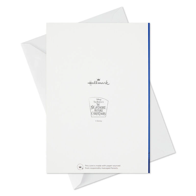 Hallmark Disney Tim Burton's The Nightmare Before Christmas Hauntingly Happy Boxed Cards, Pack Of 16 7 Hallmark Disney Tim Burton's The Nightmare Before Christmas Hauntingly Happy Boxed Cards, Pack Of 16 - Image 7