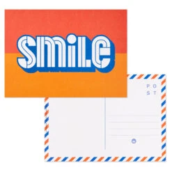 Hallmark Keep It Sunny Postcards, Book Of 10 -Featured Home Stores Orange and Blue Keep It Sunny Postcards 1SOM3857 07