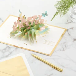 Hallmark Happy Surprises 3D Pop-Up Easter Card -Featured Home Stores Pastel Eggs 3D PopUp Easter Card 1299IRC7072 07