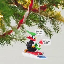 Featured Products -Featured Home Stores Penguins Sledding Keepsake Ornament 2099QGO2867 02
