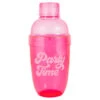 Pink Party Time Cocktail Shaker And Accessories Set