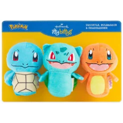 Hallmark Itty Bittys® Pokémon Plush Collector Set Of 3 -Featured Home Stores Plush Pokmon itty bittys 3Pack 1KDD2177 03