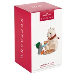 Hallmark Snowball And Tuxedo Sharing A Slice Ornament -Featured Home Stores Polar Bear and Penguin Keepsake Ornament 1799QXR8049 04