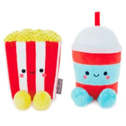 Hallmark Better Together Popcorn And Slushie Magnetic Plush, 5" -Featured Home Stores Popcorn and Slushie Magnetic Plush 1KID2090 03