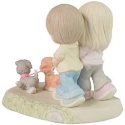 Precious Moments I’ll Never Let You Go Figurine, 5.4" -Featured Home Stores Precious Moments Couple Walking Dogs Figurine 223003 04