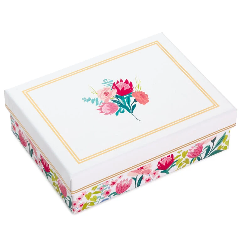 Hallmark Pretty Floral Assorted Blank Thank-You Notes, Box Of 24 1 Hallmark Pretty Floral Assorted Blank Thank-You Notes, Box Of 24