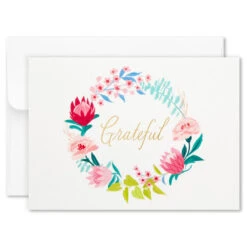 Hallmark Pretty Floral Assorted Blank Thank-You Notes, Box Of 24 14 Hallmark Pretty Floral Assorted Blank Thank-You Notes, Box Of 24 -Featured Home Stores Pretty Floral Assorted Blank ThankYou Notes in Box 1499TYN2424 05