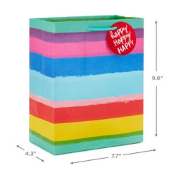 Hallmark Birthday Rainbow 8-Pack Gift Bags, Assorted Sizes And Designs 10 Hallmark Birthday Rainbow 8-Pack Gift Bags, Assorted Sizes And Designs -Featured Home Stores Rainbow Birthday Gift Bags Assorted Sizes Designs 5EGB7427 05