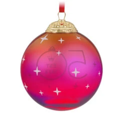 Hallmark Keepsake Ornament 50th Anniversary Christmas Commemorative Special Edition Glass And Metal Ornament -Featured Home Stores Red Ball 50th Anniversary Keepsake Ornament 2499QGO2987 06