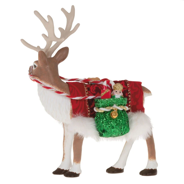 Hallmark Father Christmas's Reindeer Ornament 6 Hallmark Father Christmas's Reindeer Ornament - Image 6