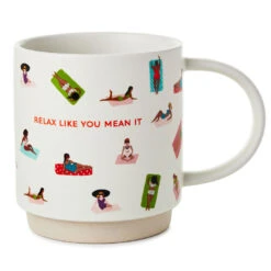 Hallmark Relax Like You Mean It Mug, 16 Oz.