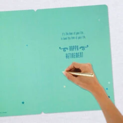 Hallmark 16" Retired And Admired Jumbo Retirement Card With Banner 13 Hallmark 16" Retired And Admired Jumbo Retirement Card With Banner -Featured Home Stores Retired Admired Retirement Card 1299CBG3022 06