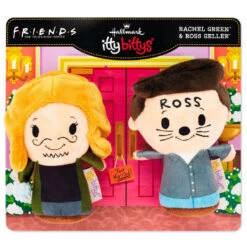 Hallmark Itty Bittys® Friends Ross And Rachel Plush, Set Of 2 -Featured Home Stores Ross and Rachel Plush Friends itty bittys 1KDD2070 03