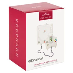 Hallmark SEGA Dreamcast Console Musical Ornament With Light -Featured Home Stores SEGA Dreamcast Console Keepsake Ornament 2299QXI7457 04