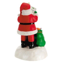 Hallmark Checking It Twice Ornament With Light And Sound 11 Hallmark Checking It Twice Ornament With Light And Sound -Featured Home Stores Santa Checking His List Keepsake Ornament 2999QGO2657 06