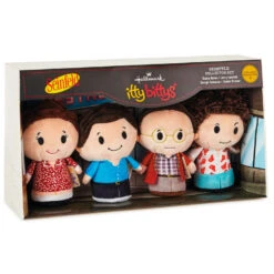 Hallmark Itty Bittys® Seinfeld Collector Set Plush, Set Of 4 -Featured Home Stores Set of 4 Seinfeld Plush itty bittys 1KDD2083 03
