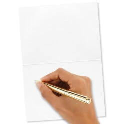 Hallmark Silver Stars And Blue Glitter Blank Note Cards, Box Of 8 -Featured Home Stores Silver Stars and Blue Glitter Blank Note Cards 1499NOT1016 03