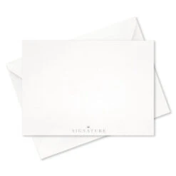 Hallmark Silver Stars And Blue Glitter Blank Note Cards, Box Of 8 -Featured Home Stores Silver Stars and Blue Glitter Blank Note Cards 1499NOT1016 04