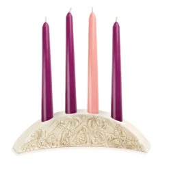 Small Nativity Advent Candle Holder 5 Small Nativity Advent Candle Holder -Featured Home Stores Small Advent Candle Holder 2020220505 03