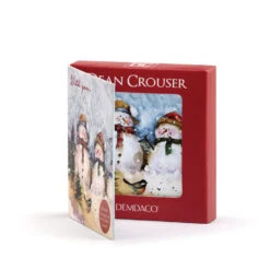 Snowmen Couple Magnet Ornament And Matching Card -Featured Home Stores Snowmen Magnet Ornament With Card 2020230470 03