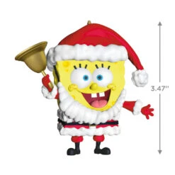 Hallmark Nickelodeon SpongeBob SquarePants Santa Ornament -Featured Home Stores SpongeBob Santa Keepsake Ornament 1899QXI7367 03