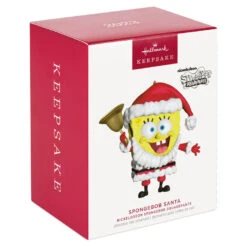 Hallmark Nickelodeon SpongeBob SquarePants Santa Ornament -Featured Home Stores SpongeBob Santa Keepsake Ornament 1899QXI7367 04