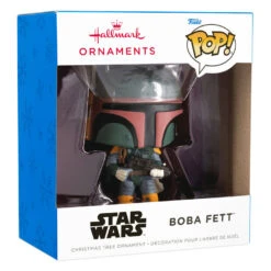 Star Wars™ Boba Fett™ Funko POP!® Hallmark Ornament -Featured Home Stores Star Wars Boba Fett Funko POP Christmas Ornament 3HCM2312 04