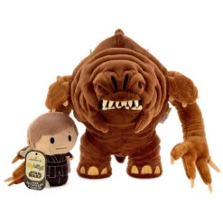 Hallmark Itty Bittys® Star Wars: Return Of The Jedi™ Luke Skywalker™ And Rancor™ Plush Collector Set Of 2 -Featured Home Stores Star Wars Luke Skywalker and Rancor Plush itty bittys 1KDD2137 06