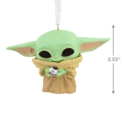 Star Wars: The Mandalorian™ Grogu™ Funko POP!® Hallmark Ornament -Featured Home Stores Star Wars The Mandalorian Grogu Funko POP Christmas Ornament 3HCM1098 03